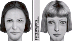 Kanadský umlec s pomocí programu na sestavování portrét ukazuje podobu slavných literárních hrdin.