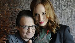 Polská režisérka Agnieszka Hollandová a slovenská herečka Tatiana Pauhofová. | na serveru Lidovky.cz | aktuální zprávy