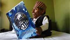 Díky své vý�ce 52 centimetr� vyslou�il zápis do Guinnessovy knihy rekord�