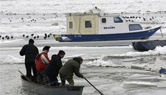 Tající led poničil přístav v srbské metropoli  | na serveru Lidovky.cz | aktuální zprávy