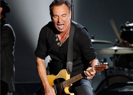 Energie na rozdávání. Bruce Springsteen ped dvma týdny koncertoval na pedávání Grammy. 