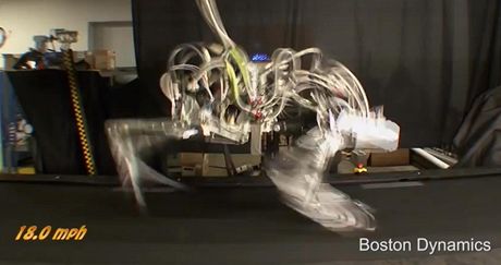 tynohý robot Gepard vytvoil nový rychlostní rekord 