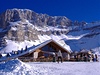 Italsk lyask stedisko Madonna di Campiglio.