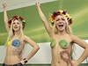 Femen pedstavil ve Vídni novinám svoje dalí plány v obvyklém stylu.