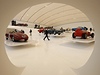 Interiér Ferrari muzea v Moden.