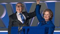 Britská premiérka Margaret Thatcherová - role, za ni� Meryl Streepová získala Oscara