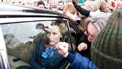 Britská premiérka Margaret Thatcherová - role, za ni� Meryl Streepová získala Oscara