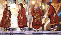 Buranovsk babiky jedou pokoit Eurovizi