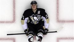Nejv�t�í hv�zda hokejist� Pittsburghu Rus Jenvgenij Malkin