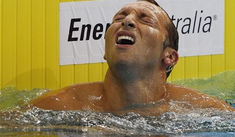 Hvzdný australský plavec Ian Thorpe po návratu neoslnil