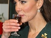 Vévodkyn Kate na návtv kasáren v britském Aldershotu