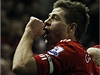 Fotbalista Liverpoolu Steven Gerrard