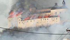 Na Slovensku hoří středověký hrad Krásna Hôrka | na serveru Lidovky.cz | aktuální zprávy