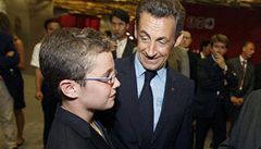 Sarkozyho syn házel rajčata po policistce