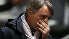Trenér fotbalist� Manchesteru City Roberto Mancini