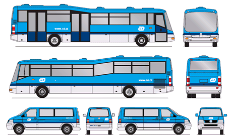 Projekt D Bus - autobusy eských drah.