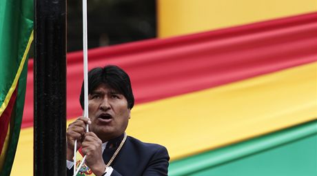 Bolivijský prezident Evo Moráles 