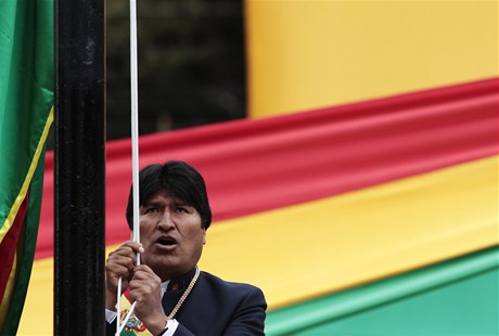 Bolivijský prezident Evo Moráles 