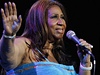 Aretha Franklinová v newyorské Radio City Music Hall (únor 2012)