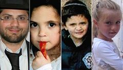 P�ed �idovskou �kolou zabil úto�ník u�itele, dva jeho syny a dceru �editele �koly.