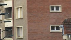 D�m, ve kterém byl vrah obklí�en.