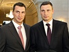 Vladimir Kliko (vlevo) a Vitalij Kliko