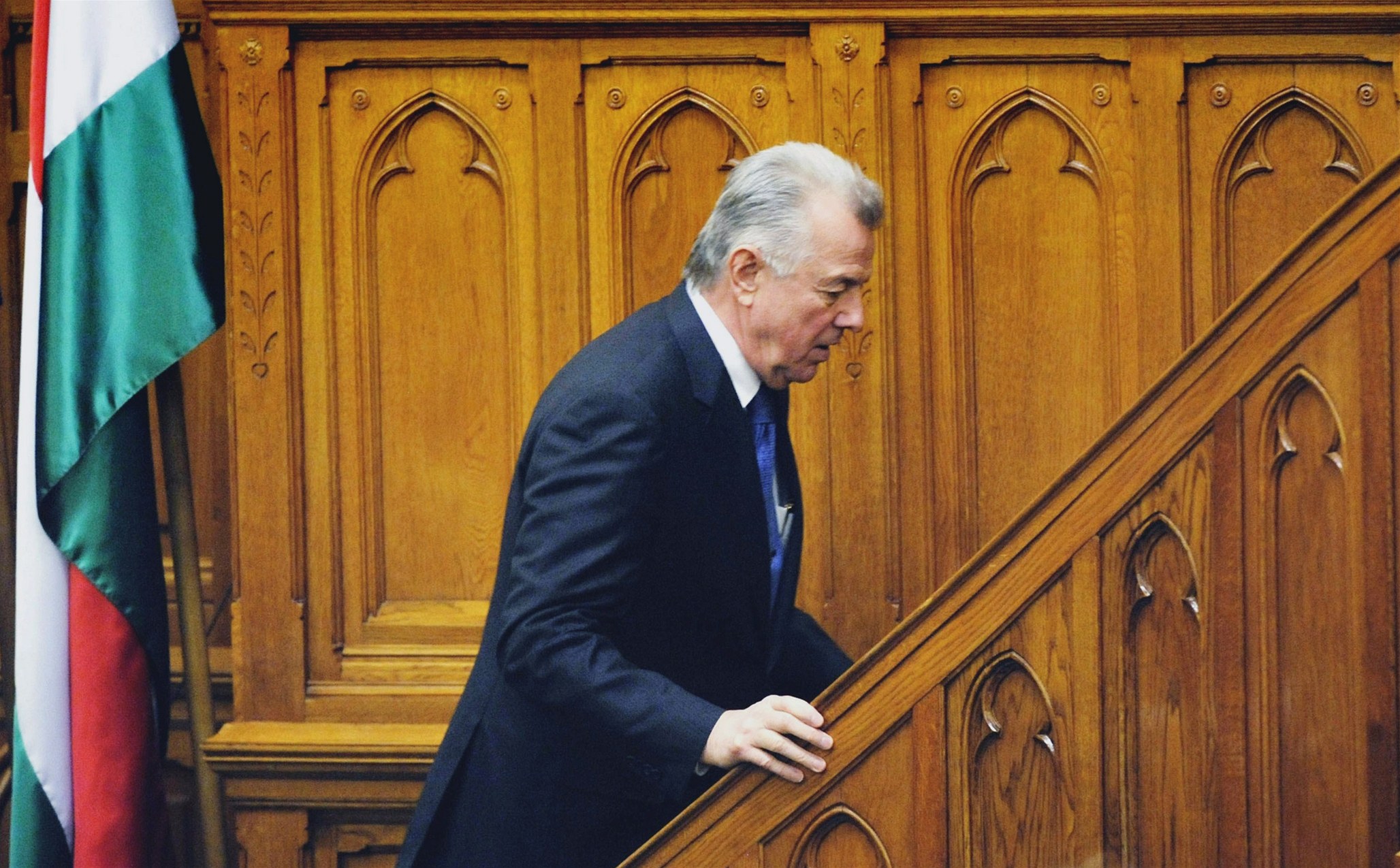 Odcházející ma�arský prezident Pál Schmitt
