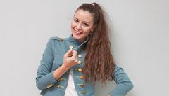 Miss Tereza Chlebovská zapózovala fotografovi LN.