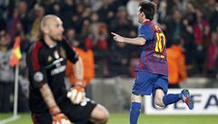 Messi už je třetím nejlepším střelcem historie LM