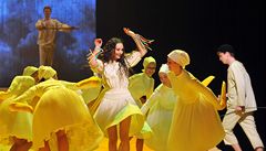 Divá Bára - ernooká divoenka v Mstském divadle Brno