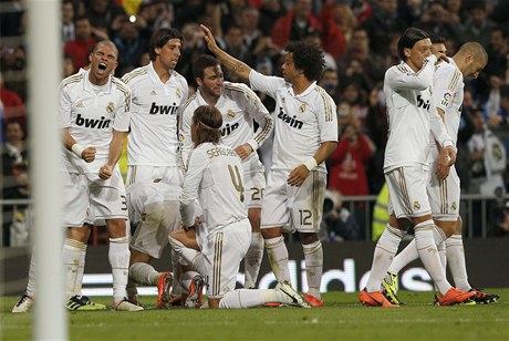 Radost fotbalist Realu Madrid