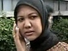 Lidé v Banda Acehu utekli z domov (snímek pevzatý z TV vysílání)