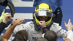 Nico Rosberg vyhrál Velkou cenu �íny