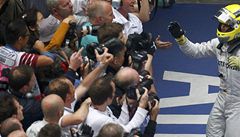 Nico Rosberg vyhrál Velkou cenu �íny