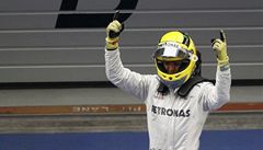 Nico Rosberg vyhrál Velkou cenu �íny