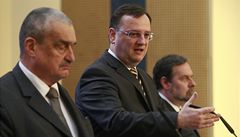 Karel Schwarzenberg, Petr Neas a Radek John