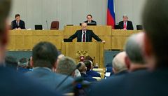 Putin 'skládal účty' před poslanci. Pochválil se