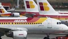 Piloti panlské letecké spolenosti Iberia stávkují.