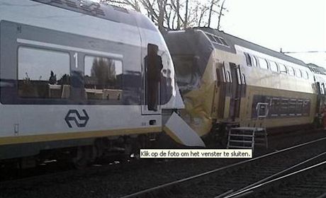 U Amsterodamu se srazily vlaky