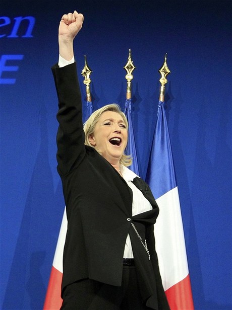 Marine Le Pen - ilustraní