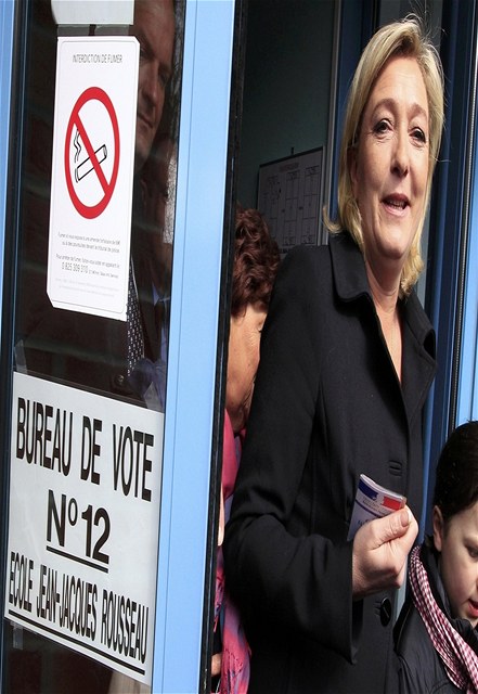 Marine Le Penová odvolila