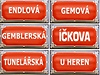 Názvy pejmenovaných ulic v Olomouci