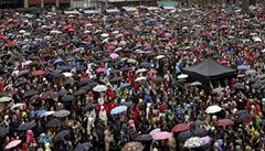 I přes nepřízeň počasí se v centru norské metropole sešly desítky tisíc lidí.  | na serveru Lidovky.cz | aktuální zprávy