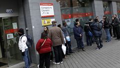 Nezaměstnanost ve Španělsku je na kritické hranici a stále stoupá