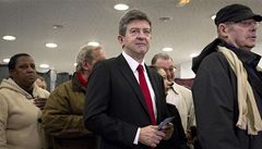 Jean-Luc Melenchon v 1. kole francouzských voleb