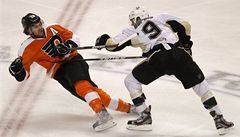 Pascal Dupuis (vpravo) a Claude Giroux