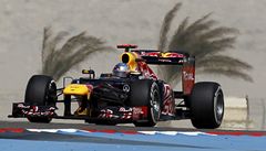 Vettel si v Bahrajnu vyjel leton prvn pole position