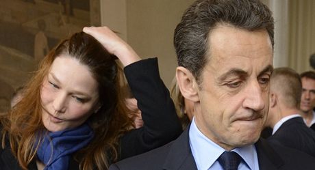 Nicolas Sarkozy s manelkou Carlou
