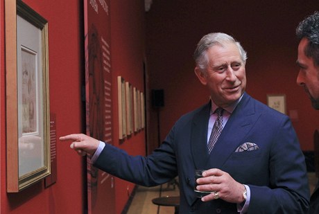 Na výstavu se piel podívat i princ Charles