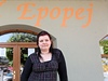 Slovanskou epopej pipomíná u jen název hotelu Epopej